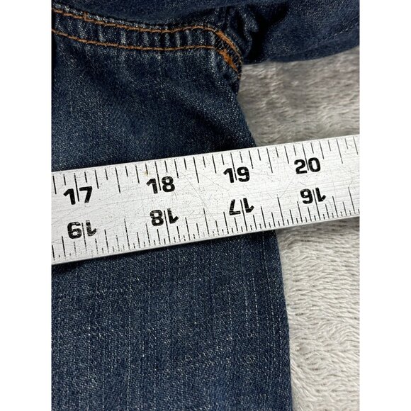 Abercrombie & Fitch Womens Denim Jacket With Button Closure & Pockets Coat - Picture 5 of 6